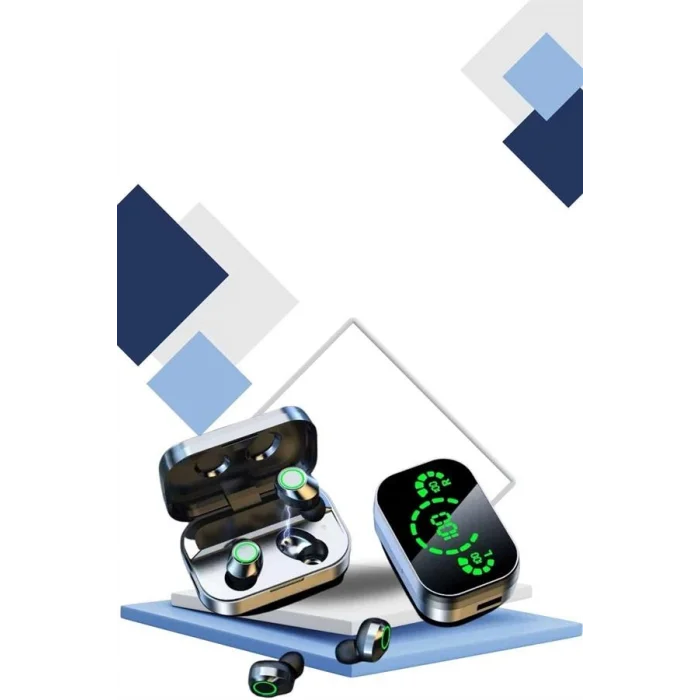 BUĞZ Yeni Model Akıllı Saat ve Ucuz Kaliteli Bluetooth Kulaklık Amoled Ekran Aynalı - BUĞZ
