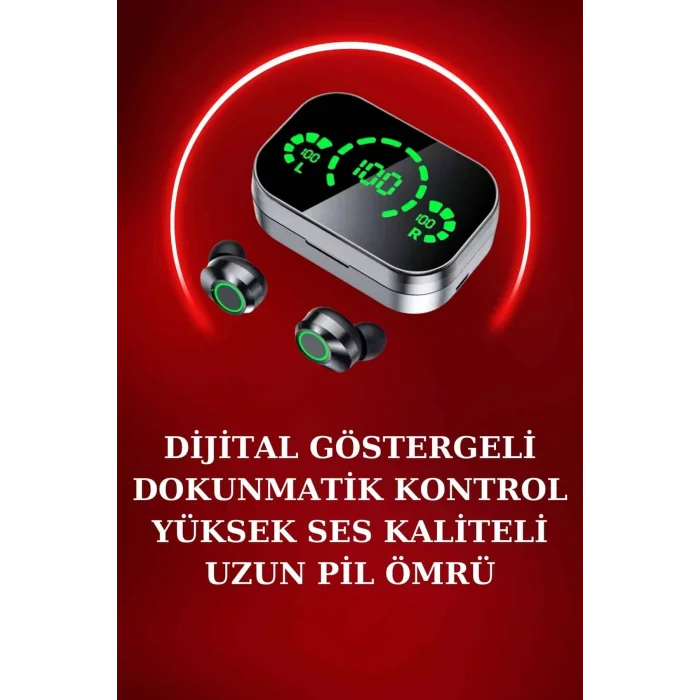 BUĞZ Yeni Model Akıllı Saat ve Ucuz Kaliteli Bluetooth Kulaklık Amoled Ekran Aynalı - BUĞZ