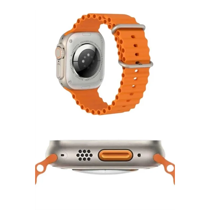 BUĞZ Yeni Nesil 3 Kordonlu Kol Saati 49 MM Amoled Ekran Akıllı Saat - BUĞZ