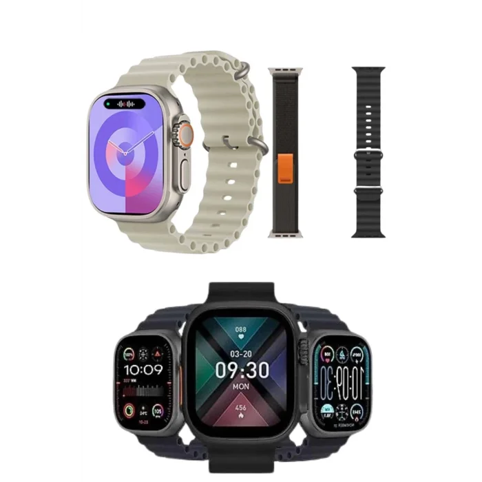  Yeni Nesil Akıllı Kol Saati Nabız Ölçer GPS Uyumlu 49 MM Kasa