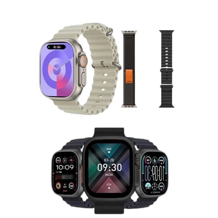  Yeni Nesil Akıllı Kol Saati Nabız Ölçer GPS Uyumlu 49 MM Kasa