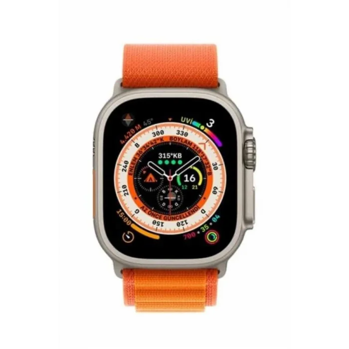 BUĞZ Yeni Nesil Akıllı Saat Çok Yönlü Titreşimli 49 MM Android ve İOS Uyumlu - BUĞZ