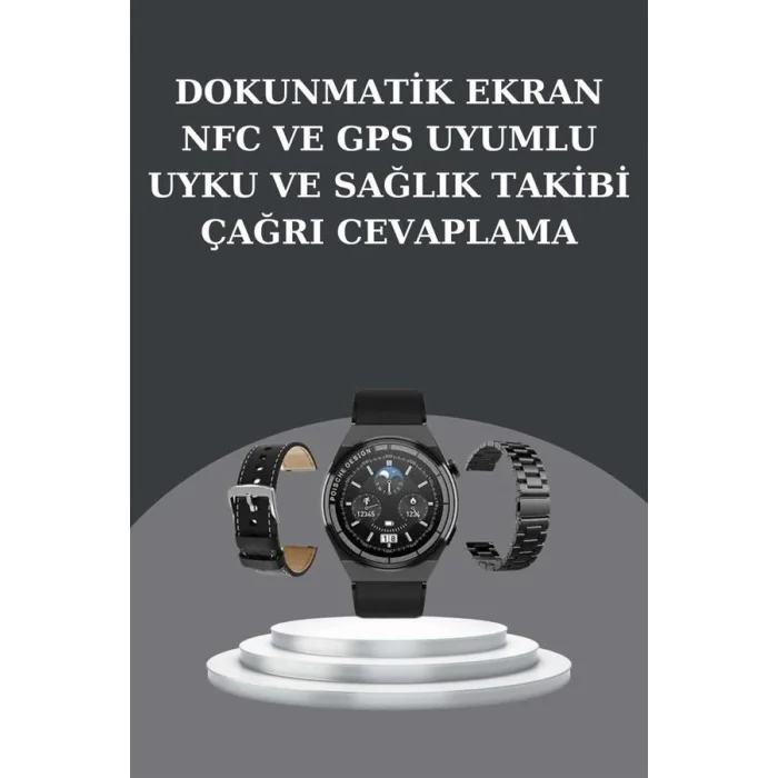 BUĞZ Yeni Nesil Akıllı Saat Ve Bluetooth Kulaklık Titreşim Bildirimleri Uyku Takibi