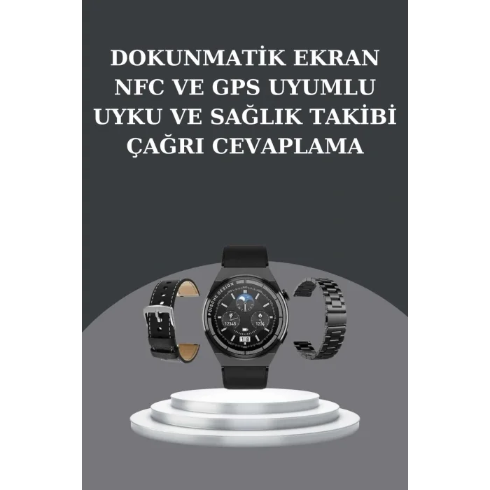 BUĞZ Yeni Nesil Akıllı Saat Ve Bluetooth Kulaklık Titreşim Bildirimleri Uyku Takibi - BUĞZ