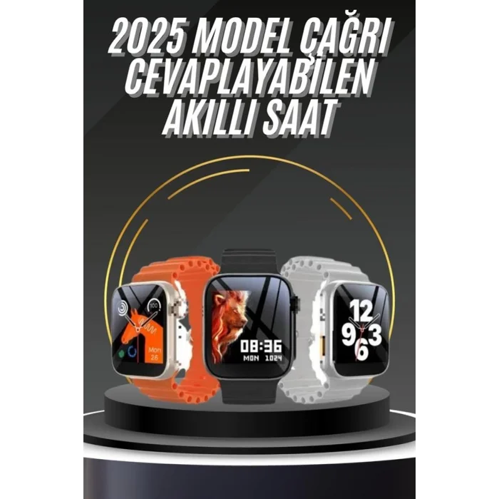 BUĞZ Yeni Nesil Bluetooth Bağlantılı Akıllı Saat Sosyal Medya Girişli Uyku Takibi - BUĞZ