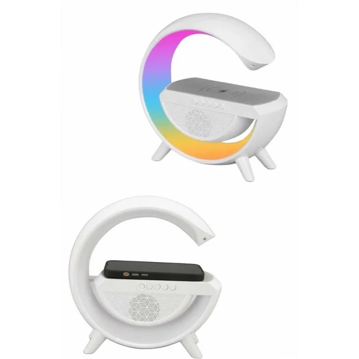  Yeni Nesil Bluetooth Hoparlör Speaker 5.0 Taşınabilir G Şeklinde Powerbankli