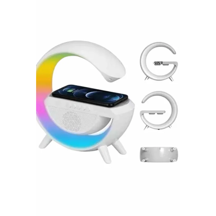 BUĞZ Yeni Nesil Bluetooth Hoparlör Speaker 5.0 Taşınabilir G Şeklinde Powerbankli Yeni Nesil