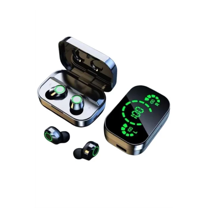 Yeni Nesil Bluetooth Kulaklık Çağrı Cevaplayabilen Dijital Göstergeli Powerbankli