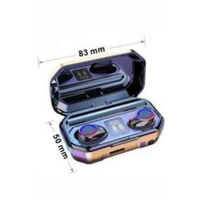  Yeni Nesil Bluetooth Kulaklık Uzun Pil Ömrü El Fenerli Dijital Şarj Göstergeli