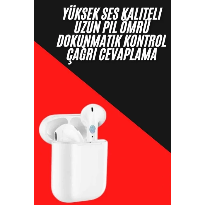 BUĞZ Yeni Nesil Çift Mikrofonlu Dokunmatik Kablosuz Bluetooth Kulaklık