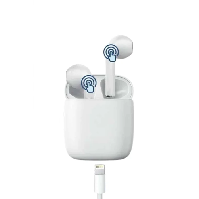 BUĞZ Yeni Nesil Çift Mikrofonlu Dokunmatik Kablosuz Bluetooth Kulaklık - BUĞZ