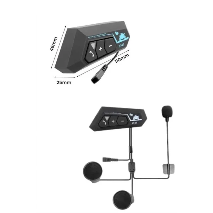 BUĞZ Yeni Nesil Dinleme Ve Konuşma Özellikli Intercom Kask Kulaklığı 5.0 Bluetooth