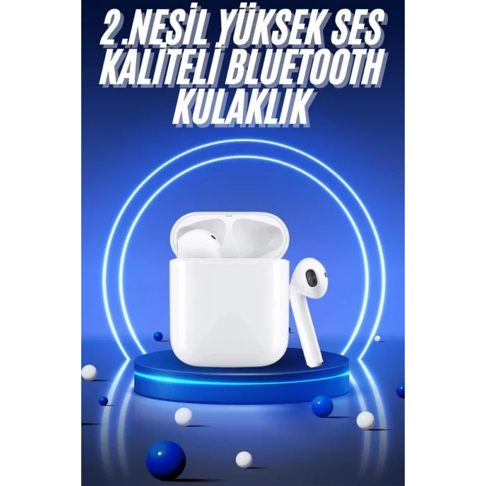 BUĞZ Yeni Nesil Dokunmatik Kontrol Çağrı Cevaplayabilen Kablosuz Bluetooth Kulaklık