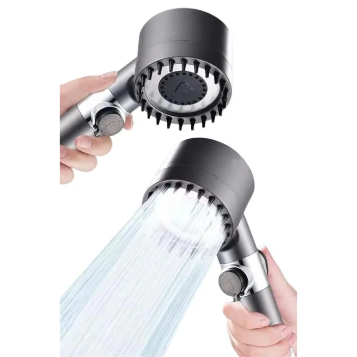 BUĞZ Yeni Nesil Duş Başlığı Paslanmaz Çelik Masaj Etkili Ergonomik Tasarım Su Basınçlı