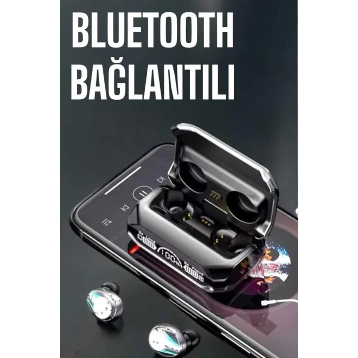  Yeni Nesil Kablosuz Bluetooth Kulaklık Dijital Göstergeli 5.3 Bluetooth