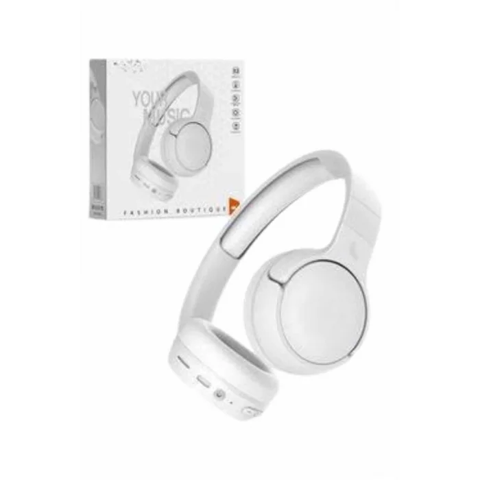 BUĞZ Yeni Nesil Kulak Üstü Bluetooth Kulaklık Type-C Girişli Yüksek Ses Kaliteli - BUĞZ