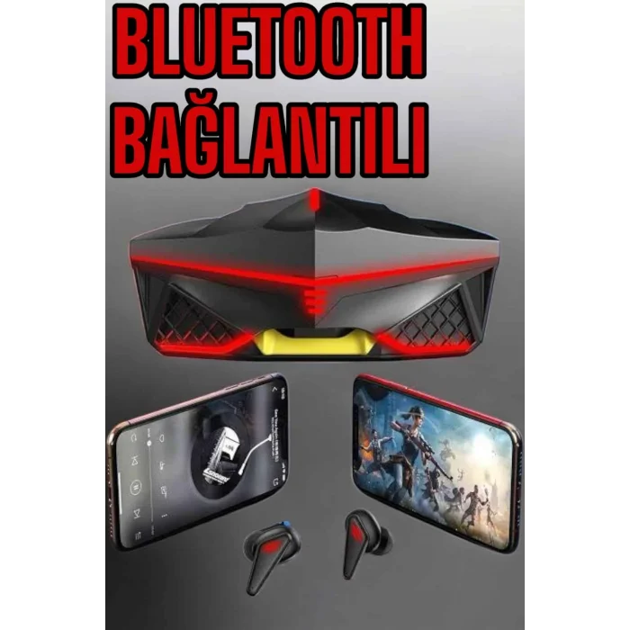 BUĞZ Yeni Nesil Oyuncu Kulaklığı Gürültü Önleyici Uzun Pil Ömrü Bluetooth Bağlantılı