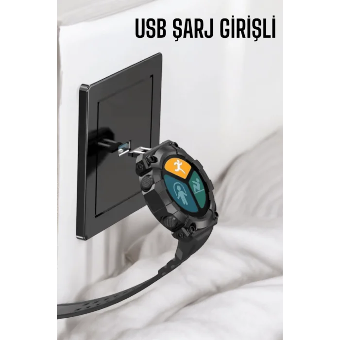  Yeni Nesil Pro Akıllı Saat Sağlık Ve Spor Takibi Yapabilen