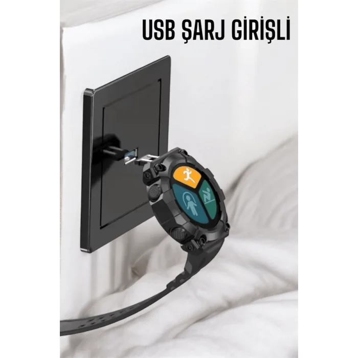  Yeni Nesil Pro Akıllı Saat Sağlık Ve Spor Takibi Yapabilen