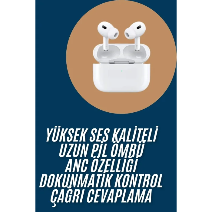  Yeni Nesil Pro Bluetooth Kulaklık Android ve İOS Uyumlu Dokunmatik Kontrol