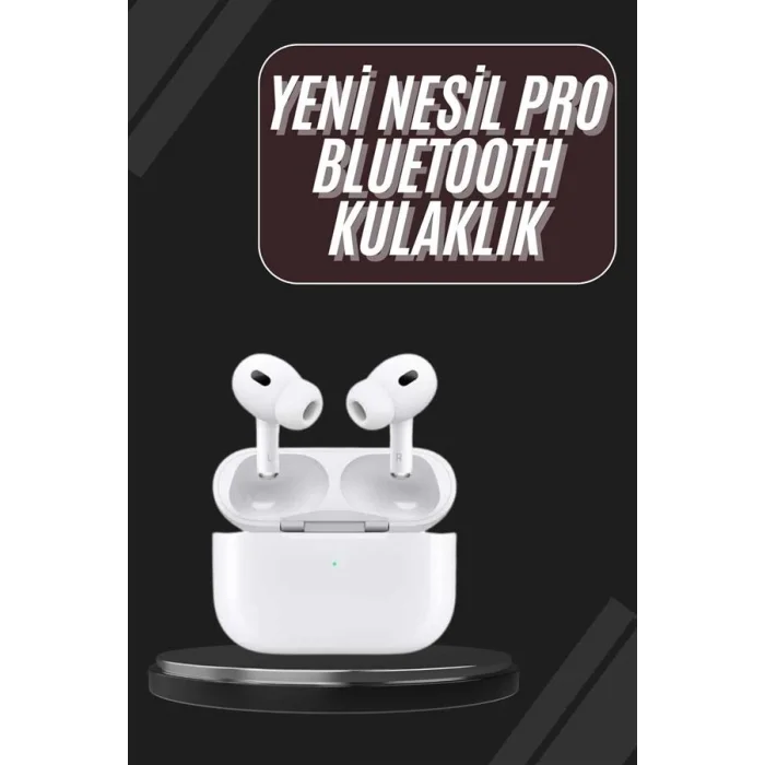 BUĞZ Yeni Nesil Pro Bluetooth Kulaklık Android ve İOS Uyumlu Dokunmatik Kontrol - BUĞZ