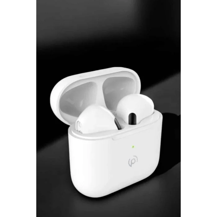 BUĞZ Yeni Nesil Pro Bluetooth Kulaklık Uzun Pil Ömrü Beyaz - BUĞZ