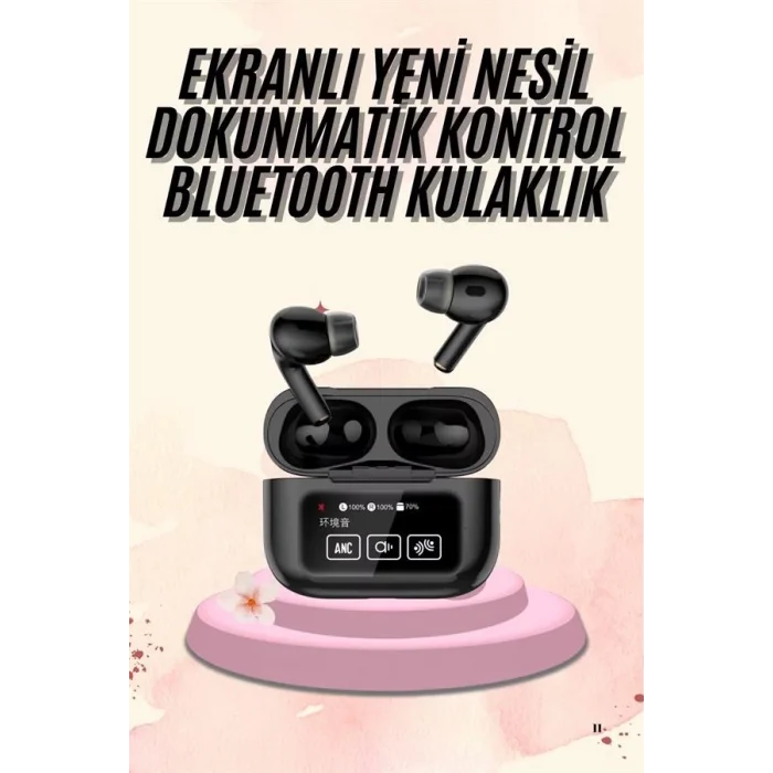  Yeni Nesil Pro Ekranlı Bluetooth Kulaklık 5.0 Bluetooth