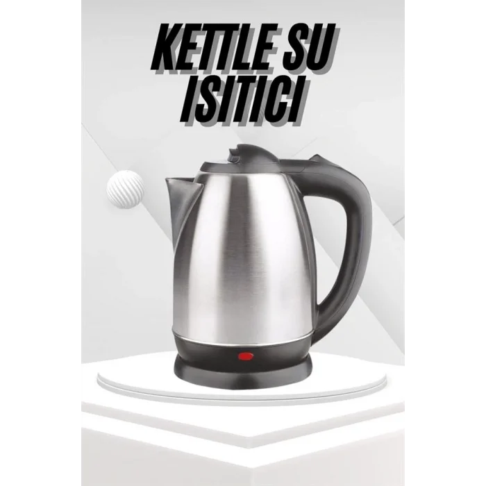 BUĞZ Yeni Nesil Saplı Uzun Ömürlü Paslanmaz Çelik Su Isıtıcı Kettle - BUĞZ