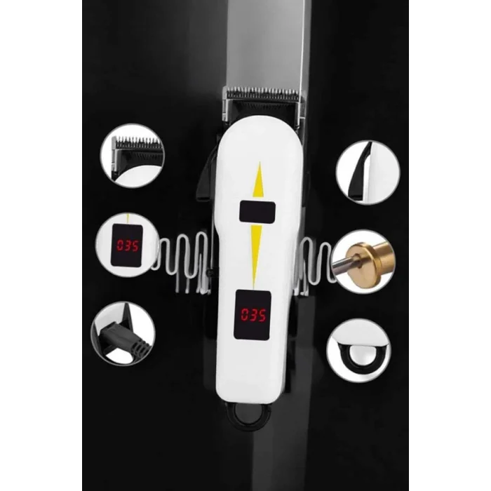 BUĞZ Yeni Nesil Tıraş Makinesi Uzun Şarjlı Paslanmaz Çelik Bıçaklı - BUĞZ