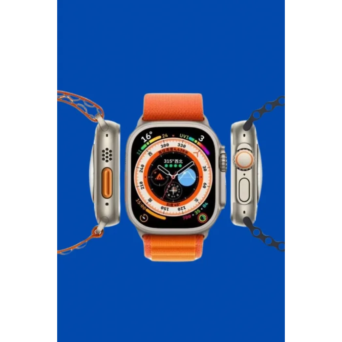 BUĞZ Yeni Nesil Ultra Akıllı Saat Adımsayar Uyku Takibi Nabız Sensörü