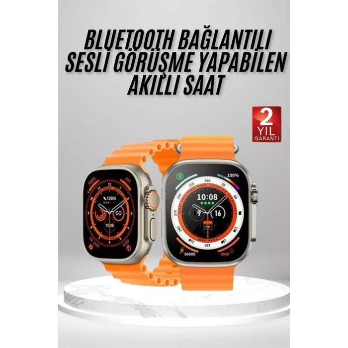BUĞZ Yeni Nesil Ultra Akıllı Saat Adımsayar Uyku Takibi Nabız Sensörü Yeni Nesil - BUĞZ