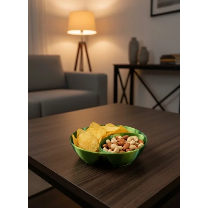 BUĞZ Yeşil Çerezlik Kase Seti 4 Adet 3x12 cm