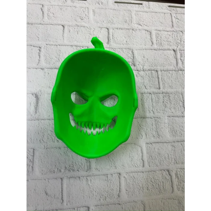 BUĞZ Yeşil Korku Temalı Maske Cadılar Bayramı Dekor - Lisinya