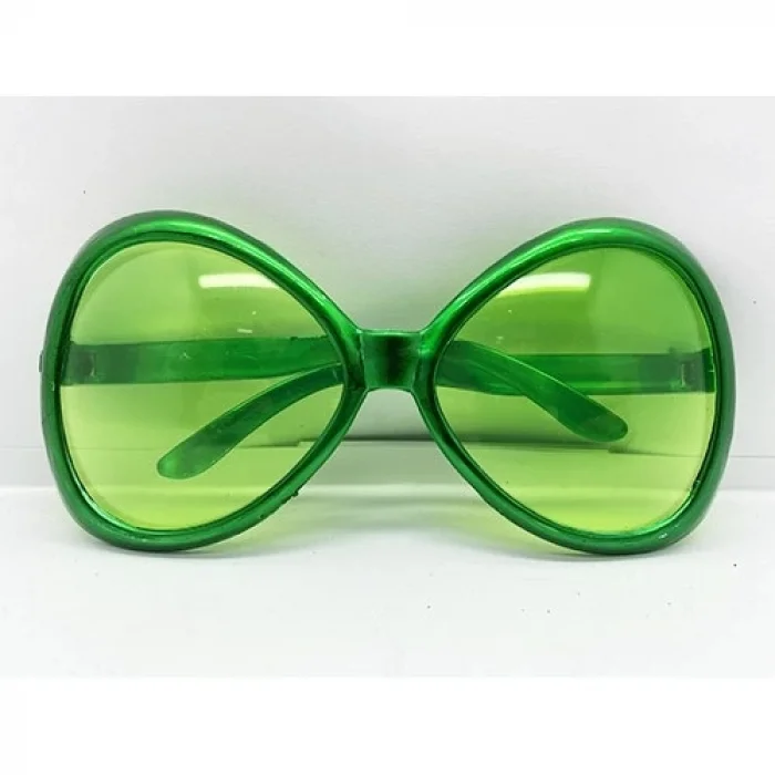  Yeşil Renk Yeşilçam Nostalji 80li Yıllar 90lı Yıllar Parti Gözlüğü  7x16 cm