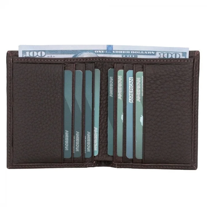  Yetta Deri Kartlık CH833 FL2 Kahverengi