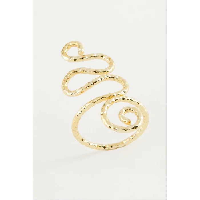 BUĞZ Yılan Metal Yüzük