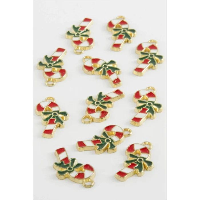 BUĞZ Yılbaşı Şekeri Mineli Kolye Ucu 1 Adet