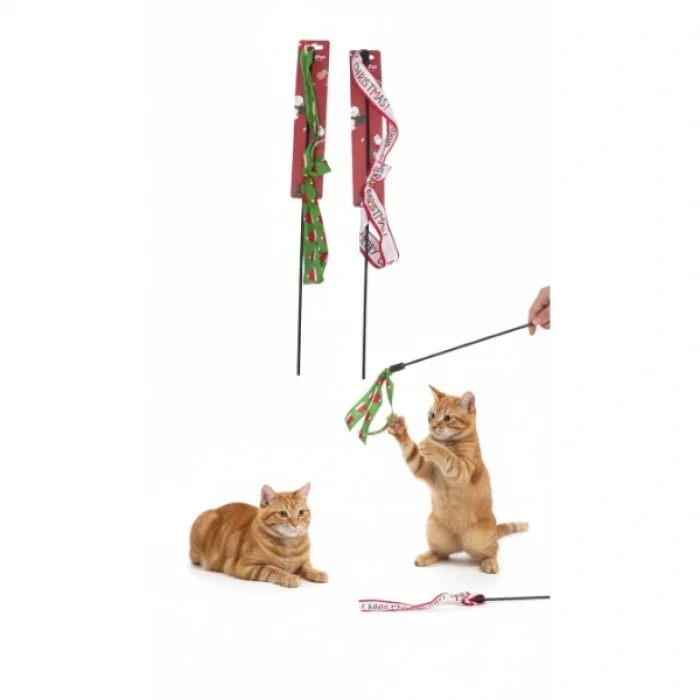 BUĞZ Yılbaşı Temalı Kedi Oyun Oltası