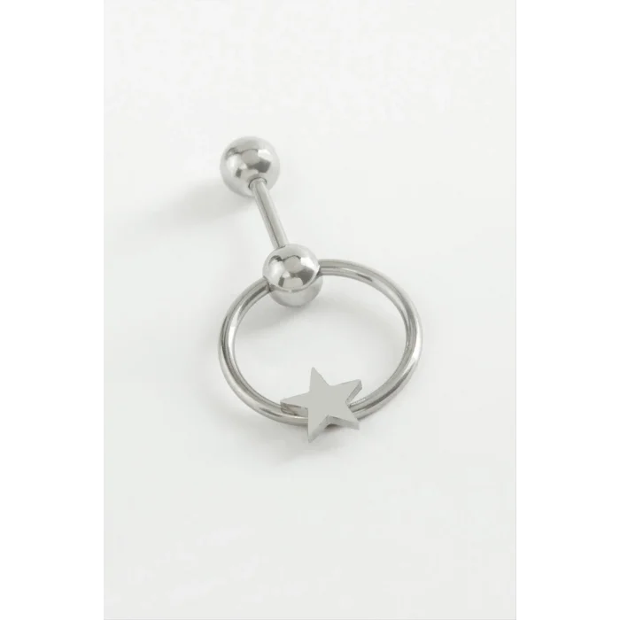 BUĞZ Yıldız Çelik Piercing 1 Adet