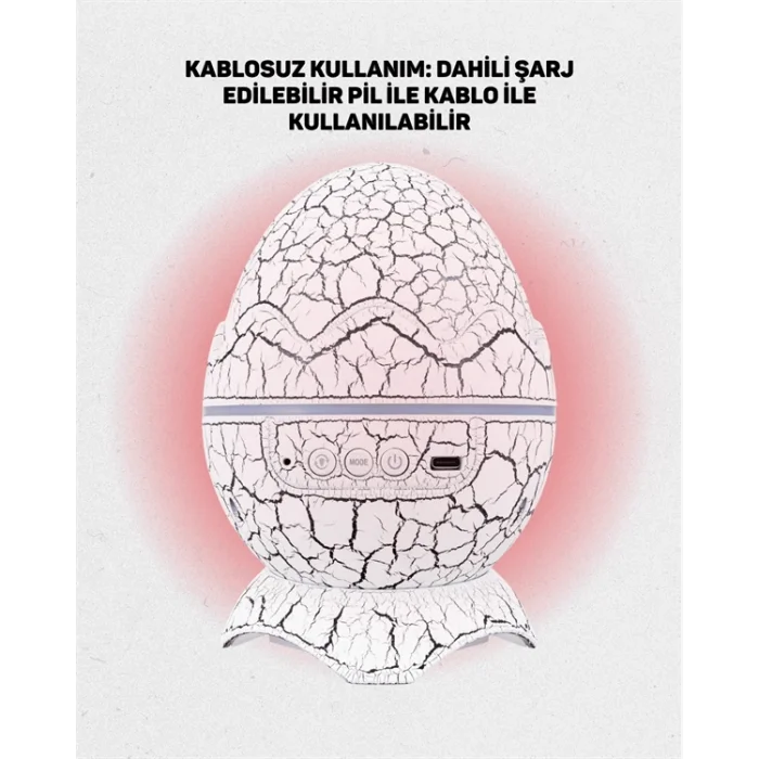 BUĞZ Yıldız Gökyüzü Efektli Çok Modlu Gece Işığı - BUĞZ