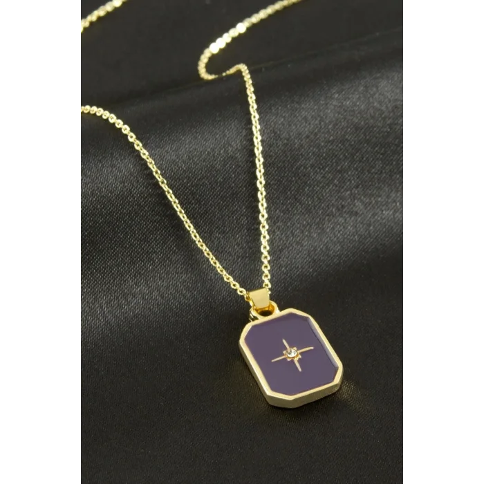 BUĞZ Yıldız Mineli Kolye