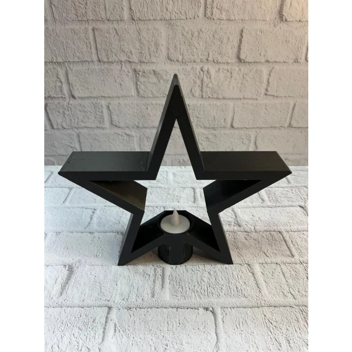 BUĞZ YILDIZ MUMLUK SİYAH - Lisinya