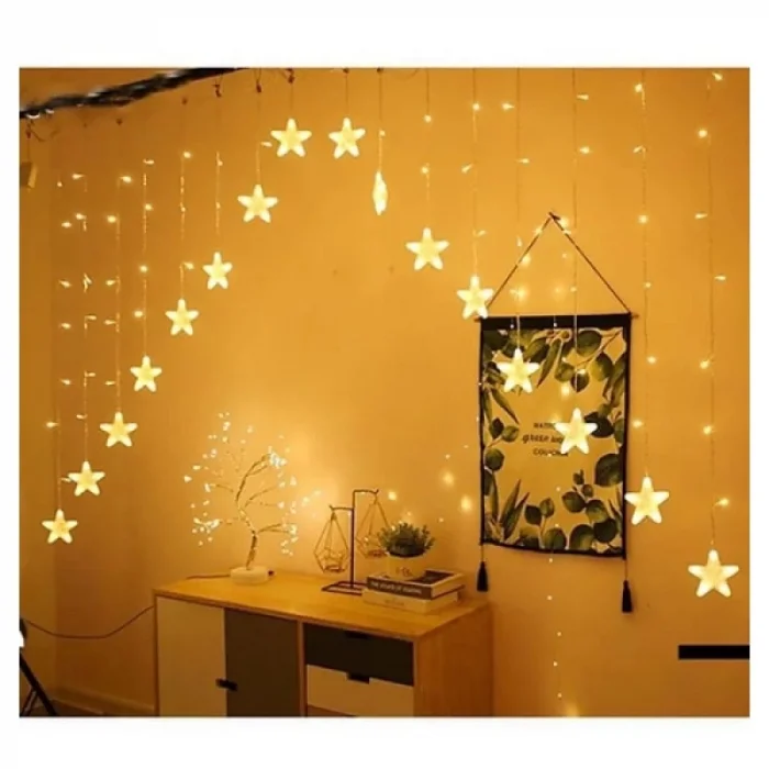 BUĞZ Yıldız Perde Led Çapraz