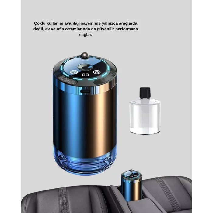 BUĞZ Yıldız Projeksiyonlu Araç İçi Hava Nemlendirici ve Difüzör