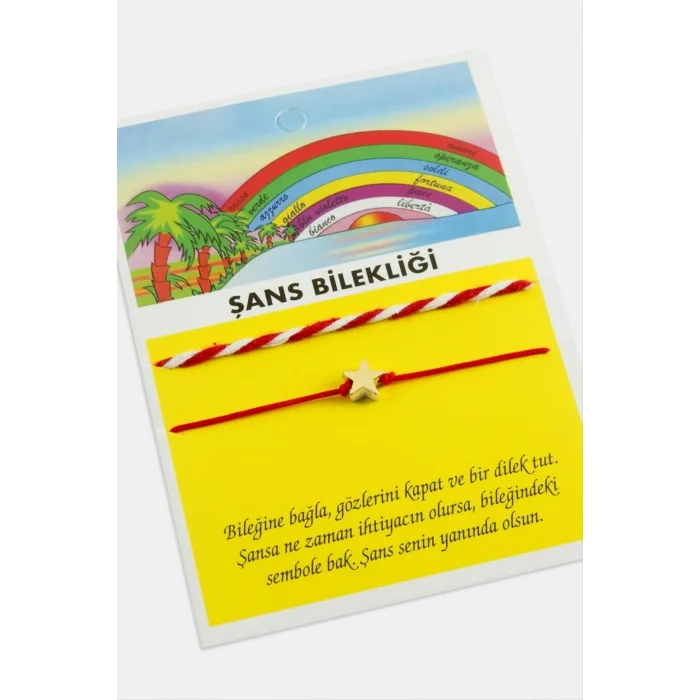 BUĞZ Yıldız Şans İp Bileklik