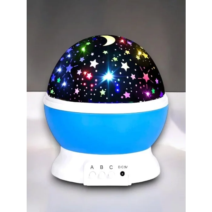  Yıldızlı Gökyüzü Efektli Projektörlü Masa ve Gece Lambası