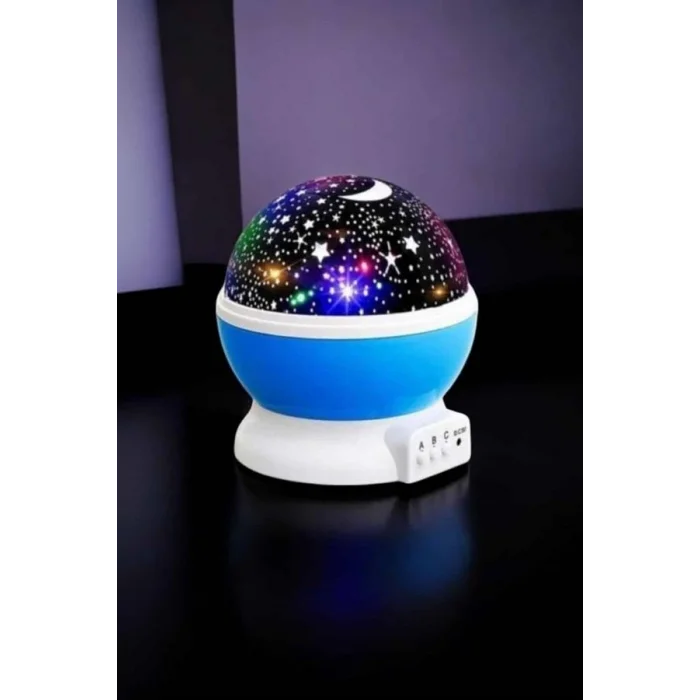 BUĞZ Yıldızlı Gökyüzü Projeksiyon Gece Lambası Hareketli Işık Şovu