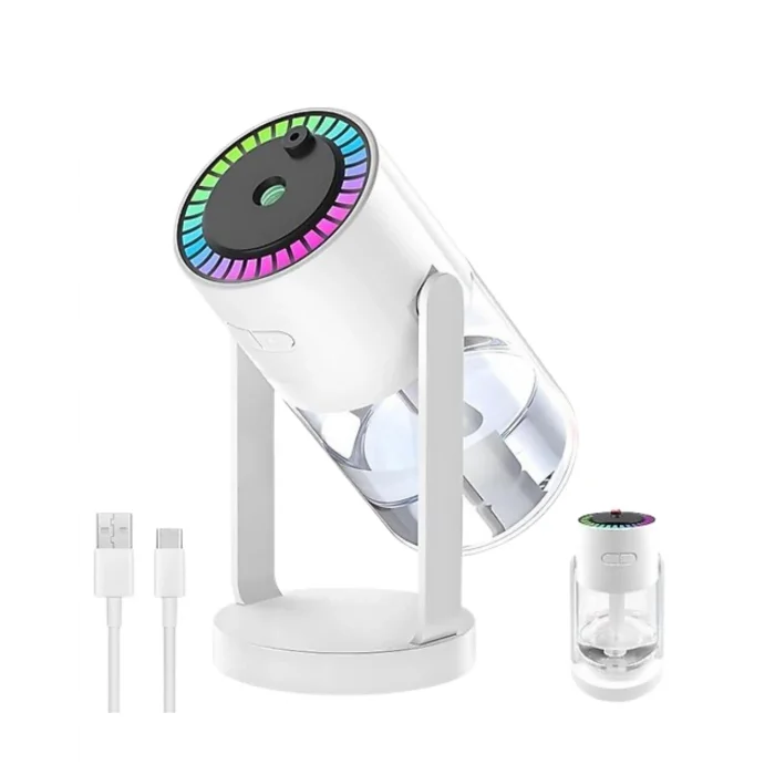 BUĞZ Yıldızlı Projektör Hava Nemlendirici Ultrasonik Buhar ve RGB Işık - BUĞZ