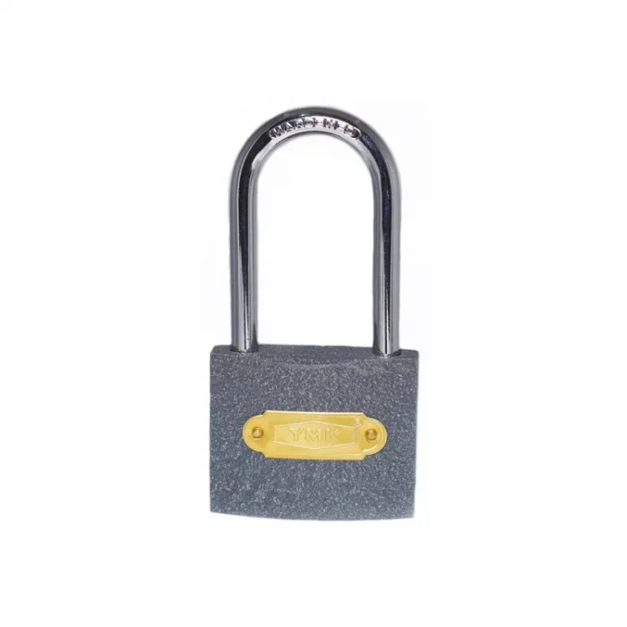  YMK Eko Gri Döküm Uzun Kancalı Asma Kilit 25mm