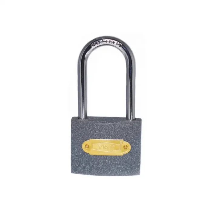  YMK Eko Gri Döküm Uzun Kancalı Asma Kilit 38mm